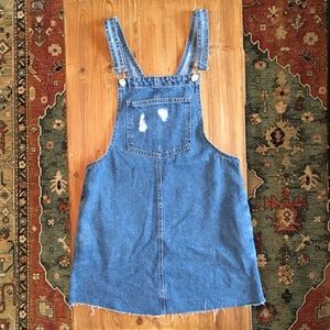 ASOS Denim Overall Dress